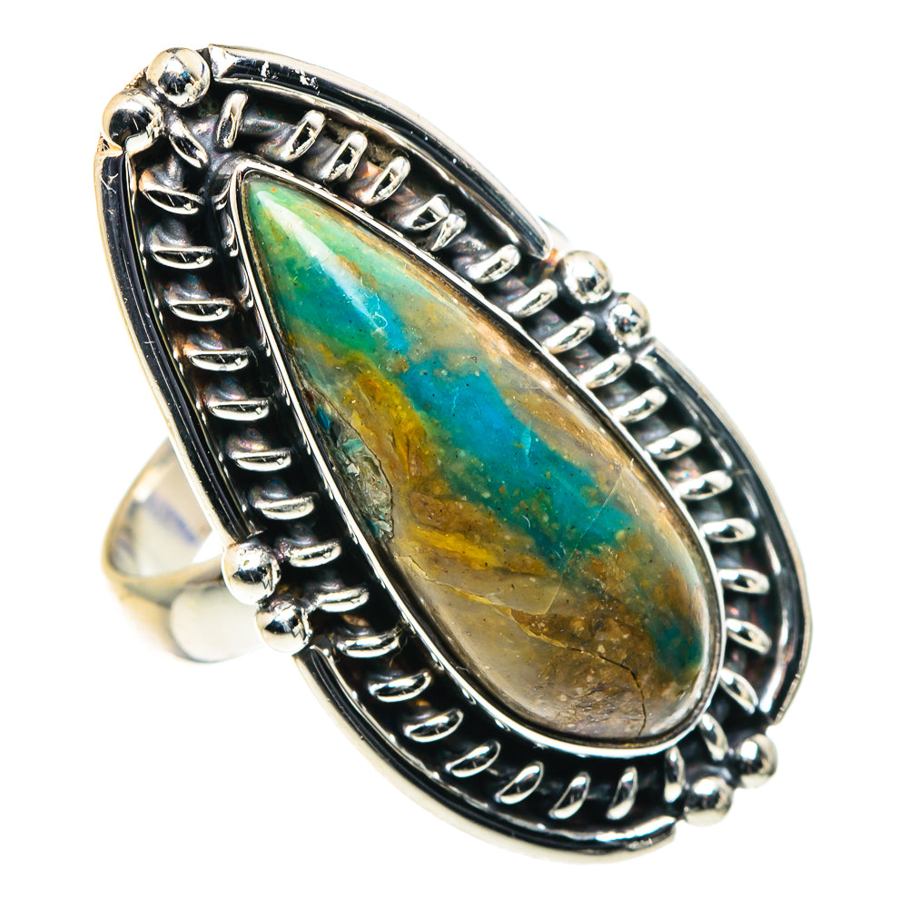Peruvian Opal Rings handcrafted by Anasilvercos - RING88732