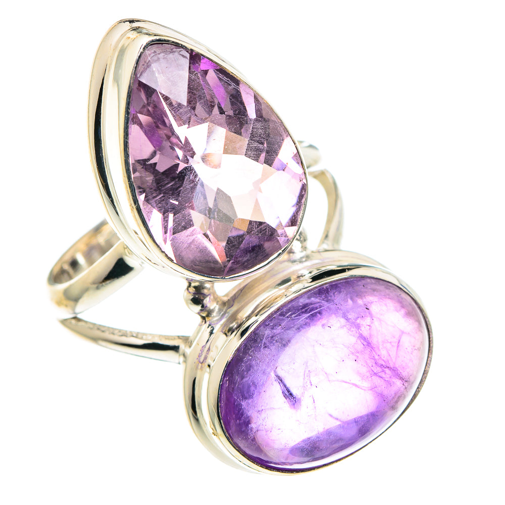 Amethyst Rings handcrafted by Anasilvercos - RING88740