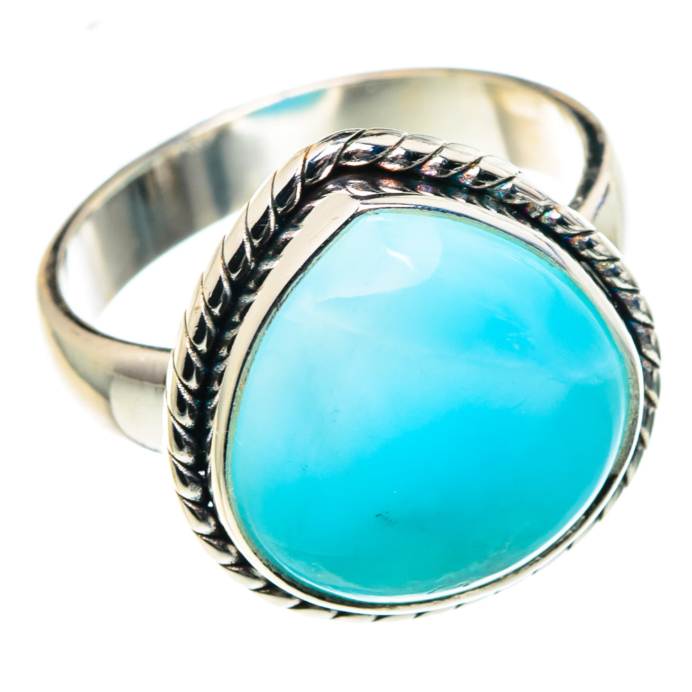 Larimar Rings handcrafted by Anasilvercos - RING88756