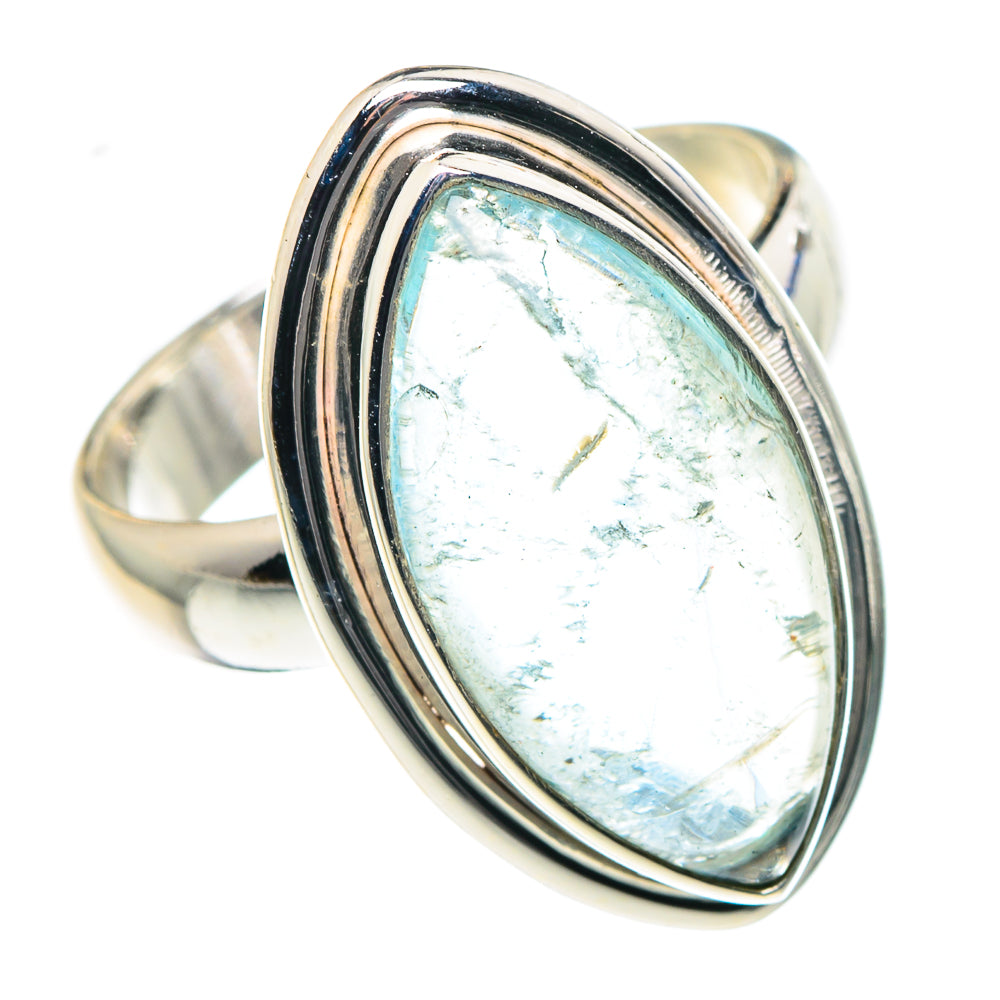 Aquamarine Rings handcrafted by Anasilvercos - RING88759