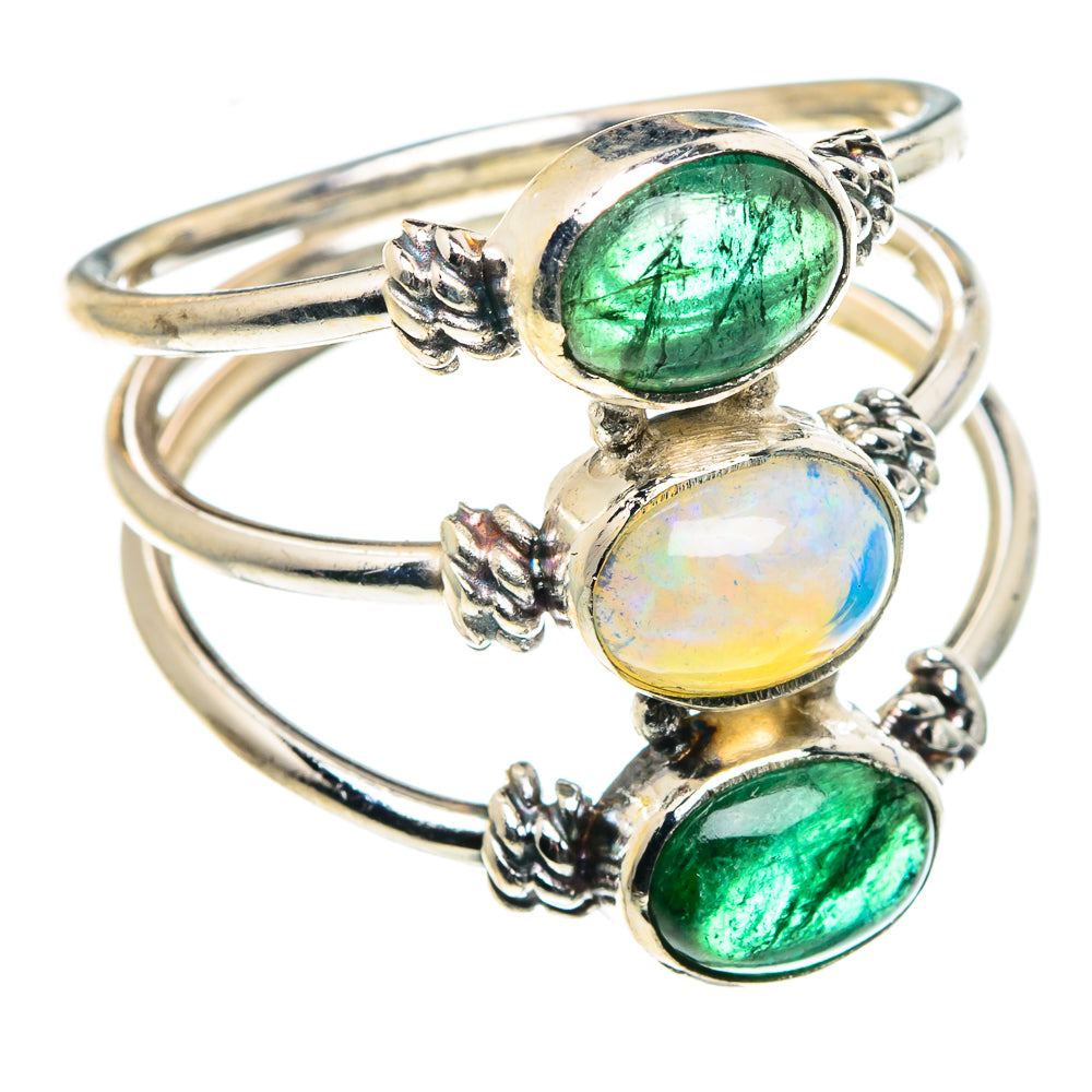 Ethiopian Opal Rings handcrafted by Anasilvercos - RING88781