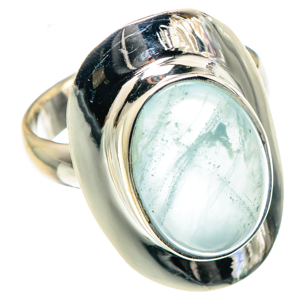 Aquamarine Rings handcrafted by Anasilvercos - RING88792