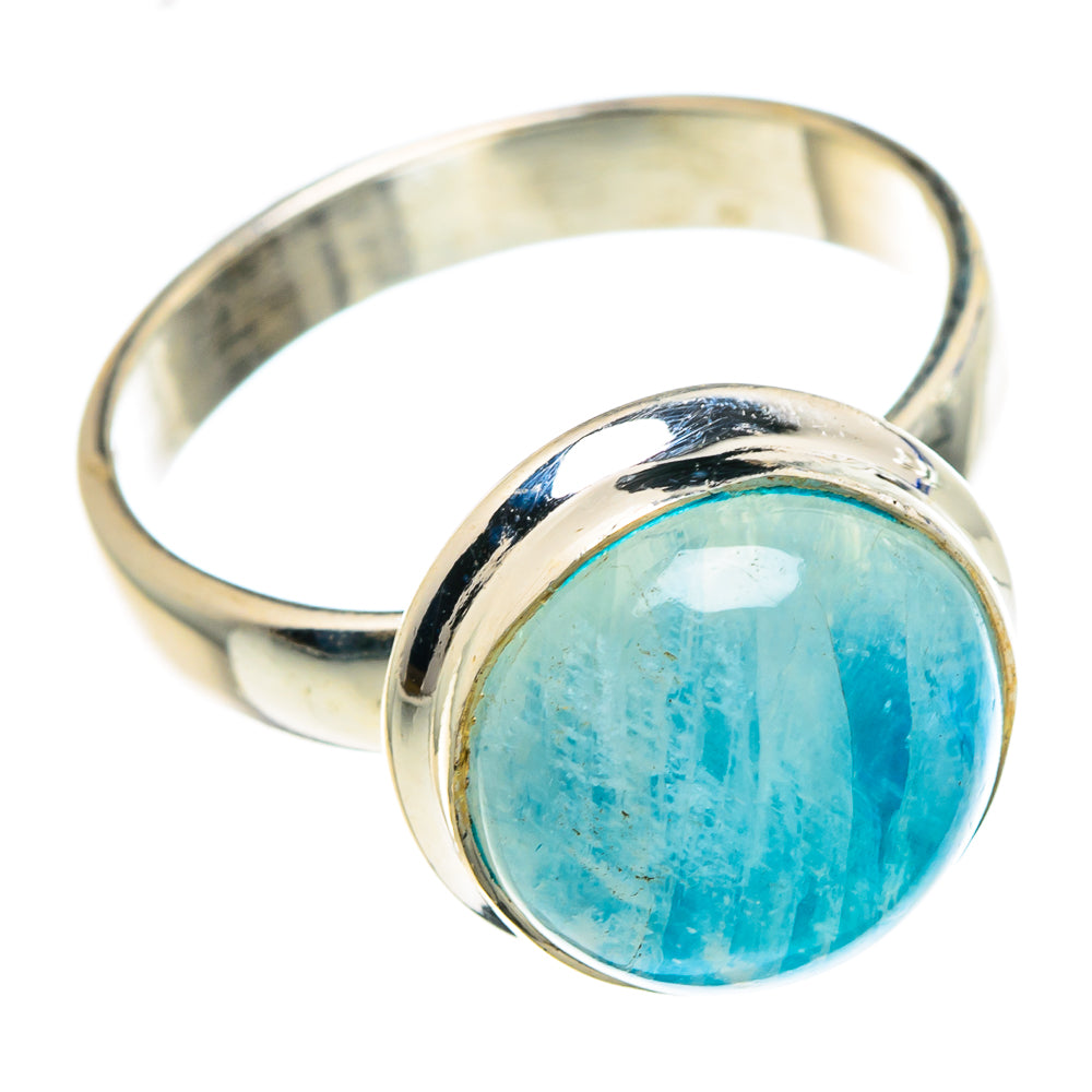 Rainbow Moonstone Rings handcrafted by Anasilvercos - RING88795