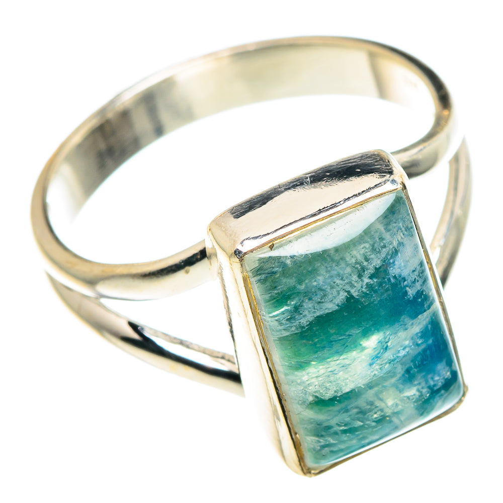 Green Moonstone Rings handcrafted by Anasilvercos - RING88797
