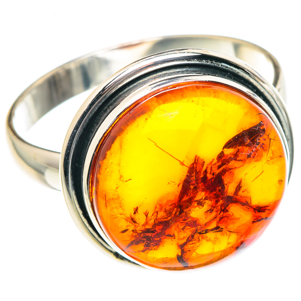 Baltic Amber Rings handcrafted by Anasilvercos - RING88801
