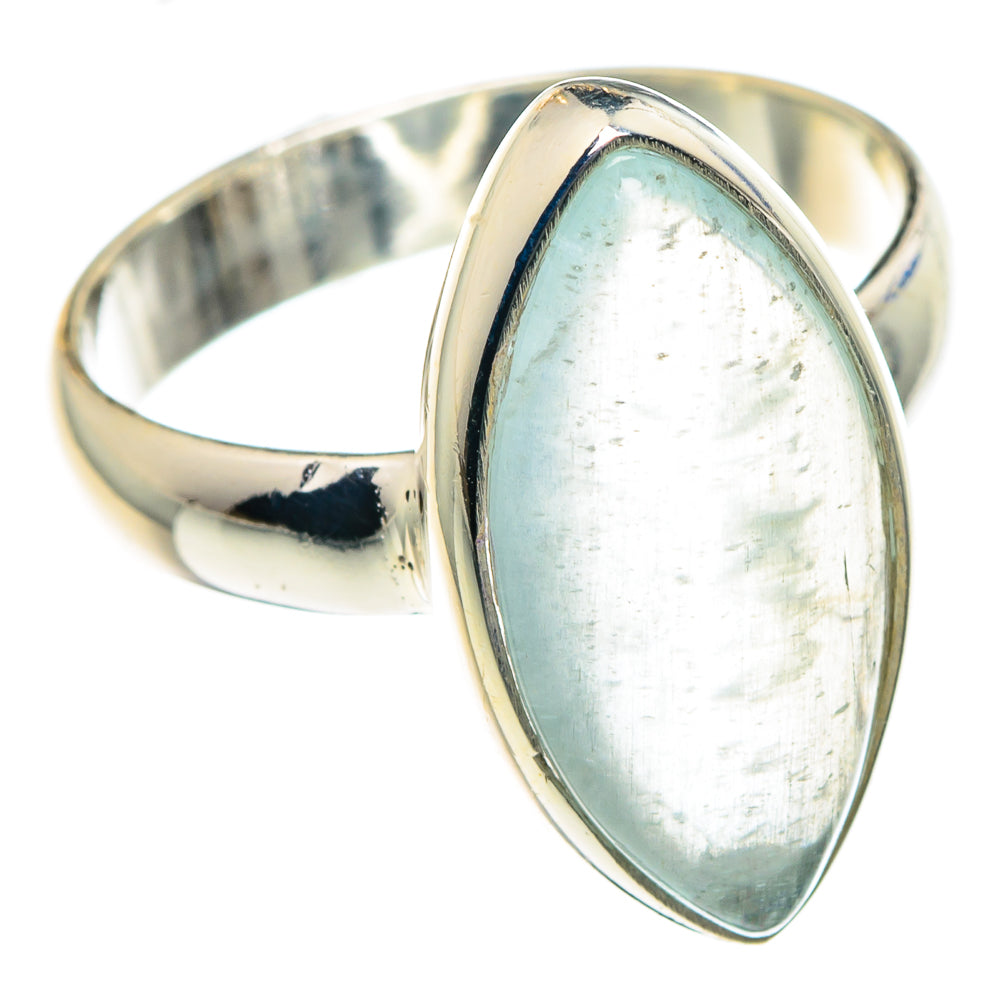 Aquamarine Rings handcrafted by Anasilvercos - RING88823