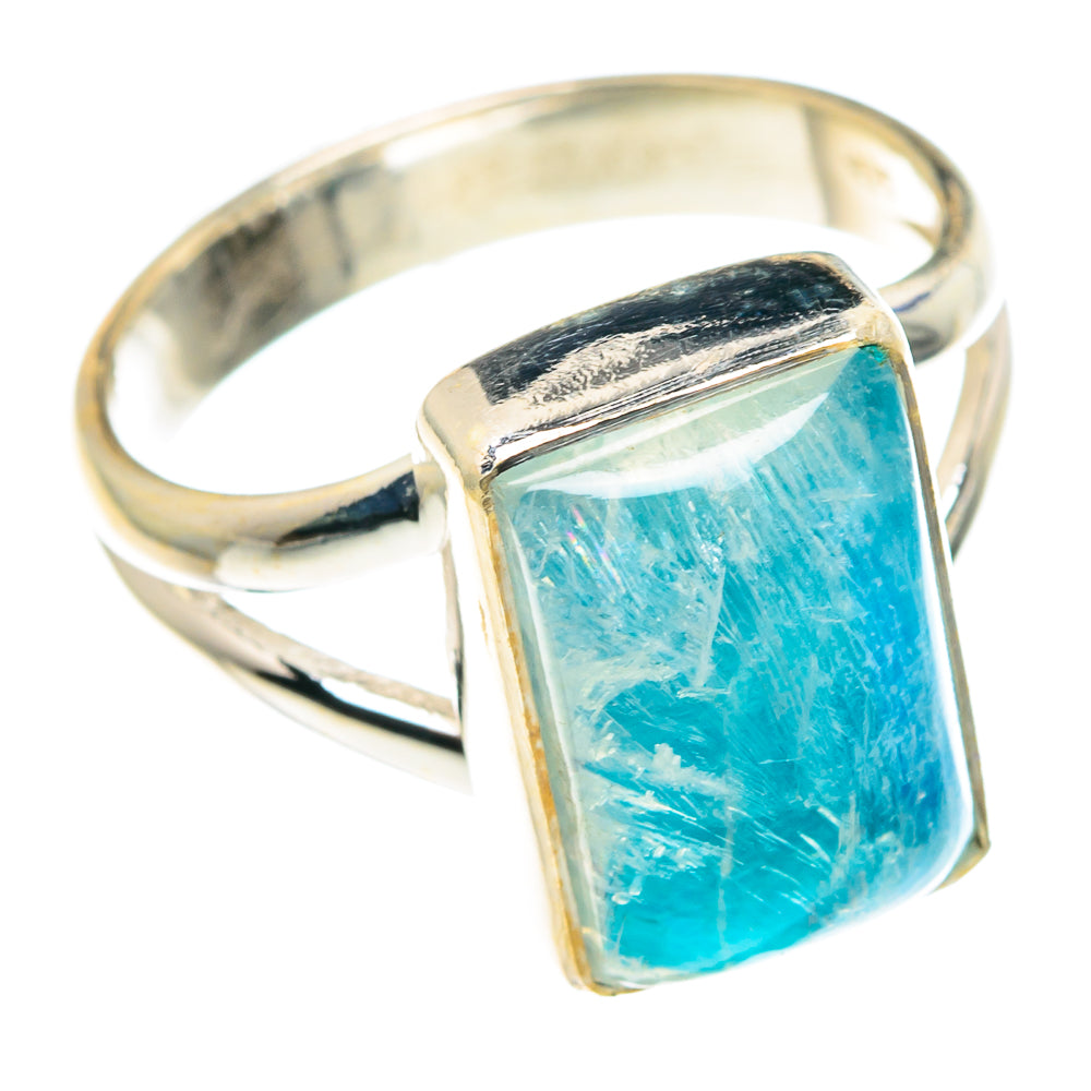 Rainbow Moonstone Rings handcrafted by Anasilvercos - RING88828