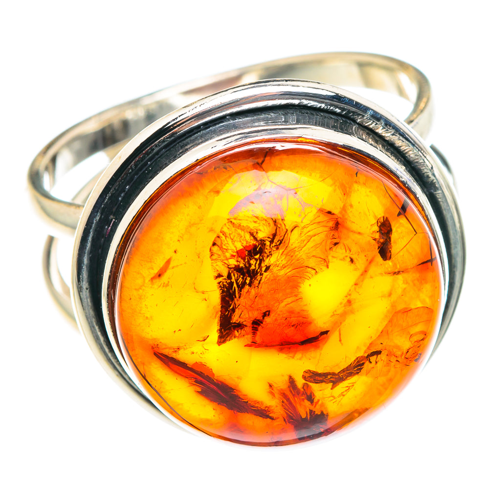Baltic Amber Rings handcrafted by Anasilvercos - RING88835