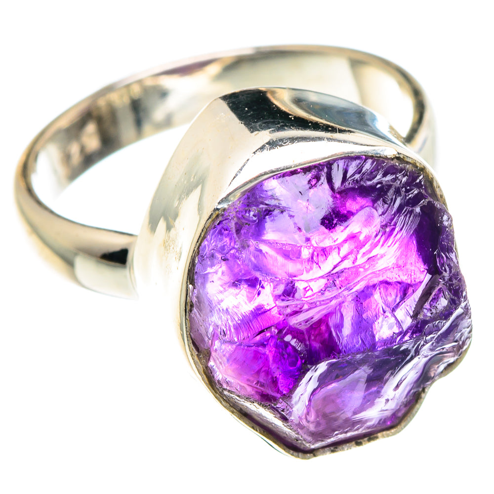 Amethyst Rings handcrafted by Anasilvercos - RING88843