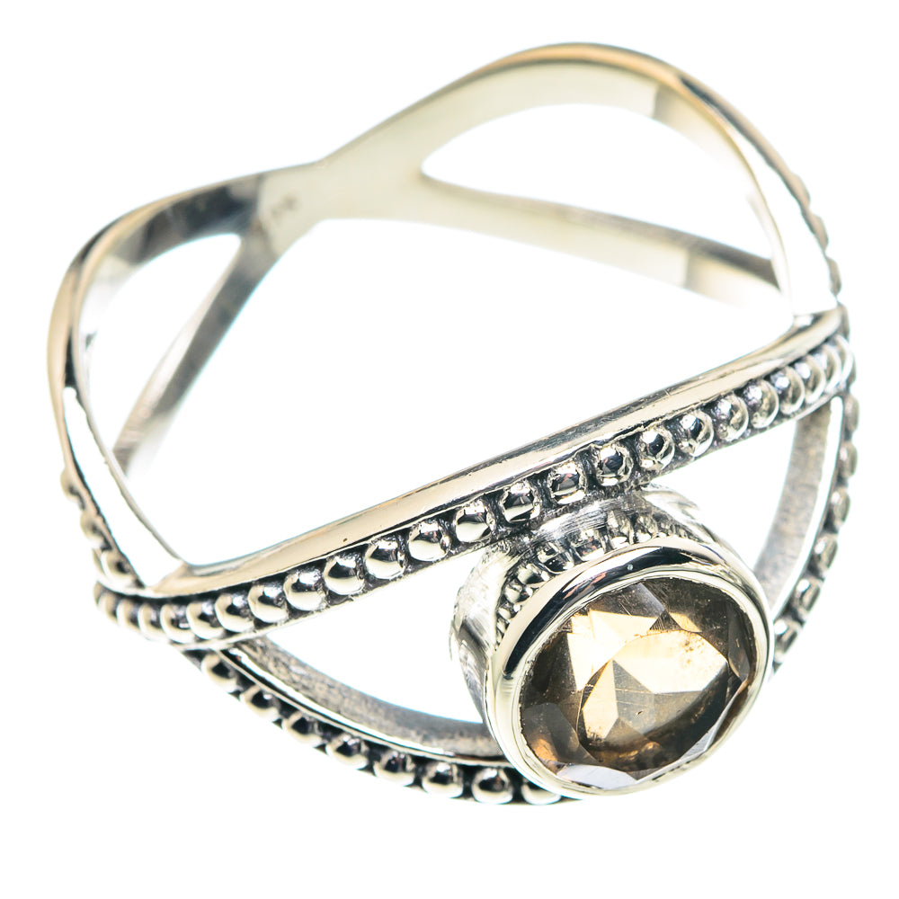 Smoky Quartz Rings handcrafted by Anasilvercos - RING88865