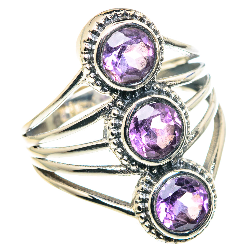 Amethyst Rings handcrafted by Anasilvercos - RING88875