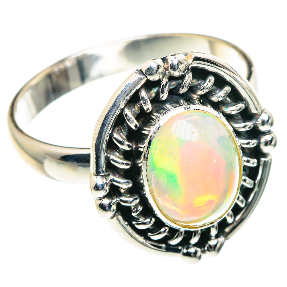 Ethiopian Opal Rings handcrafted by Anasilvercos - RING88880