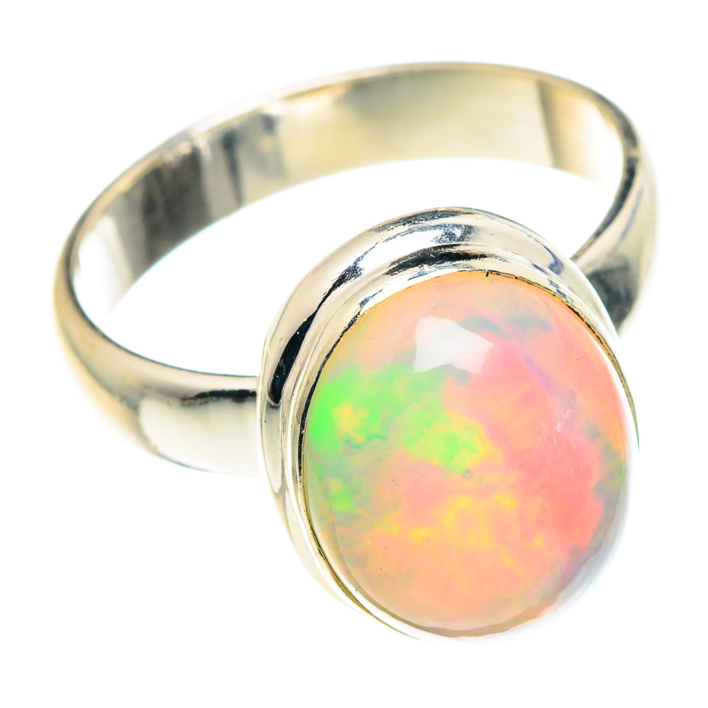 Ethiopian Opal Rings handcrafted by Anasilvercos - RING88882