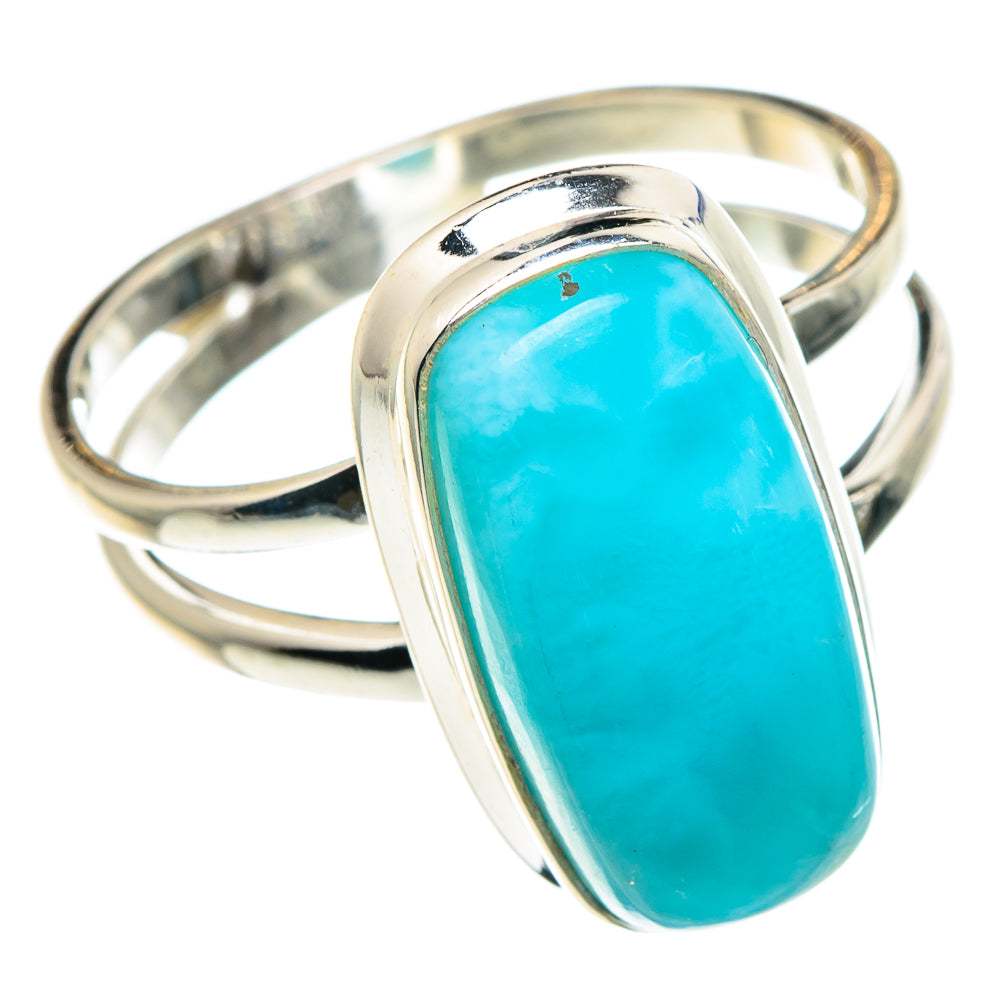 Larimar Rings handcrafted by Anasilvercos - RING88891