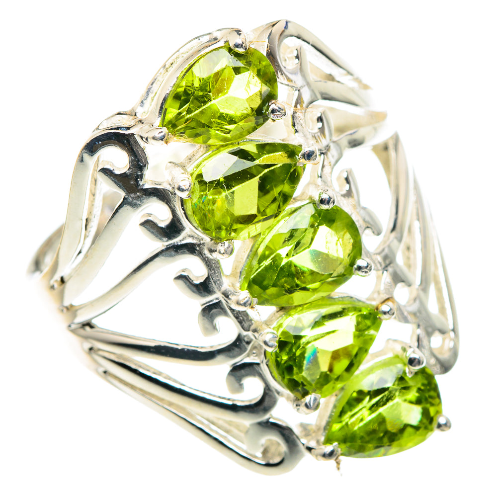 Peridot Rings handcrafted by Anasilvercos - RING88894