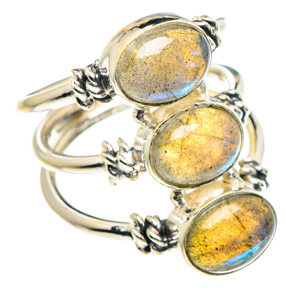 Labradorite Rings handcrafted by Anasilvercos - RING88920
