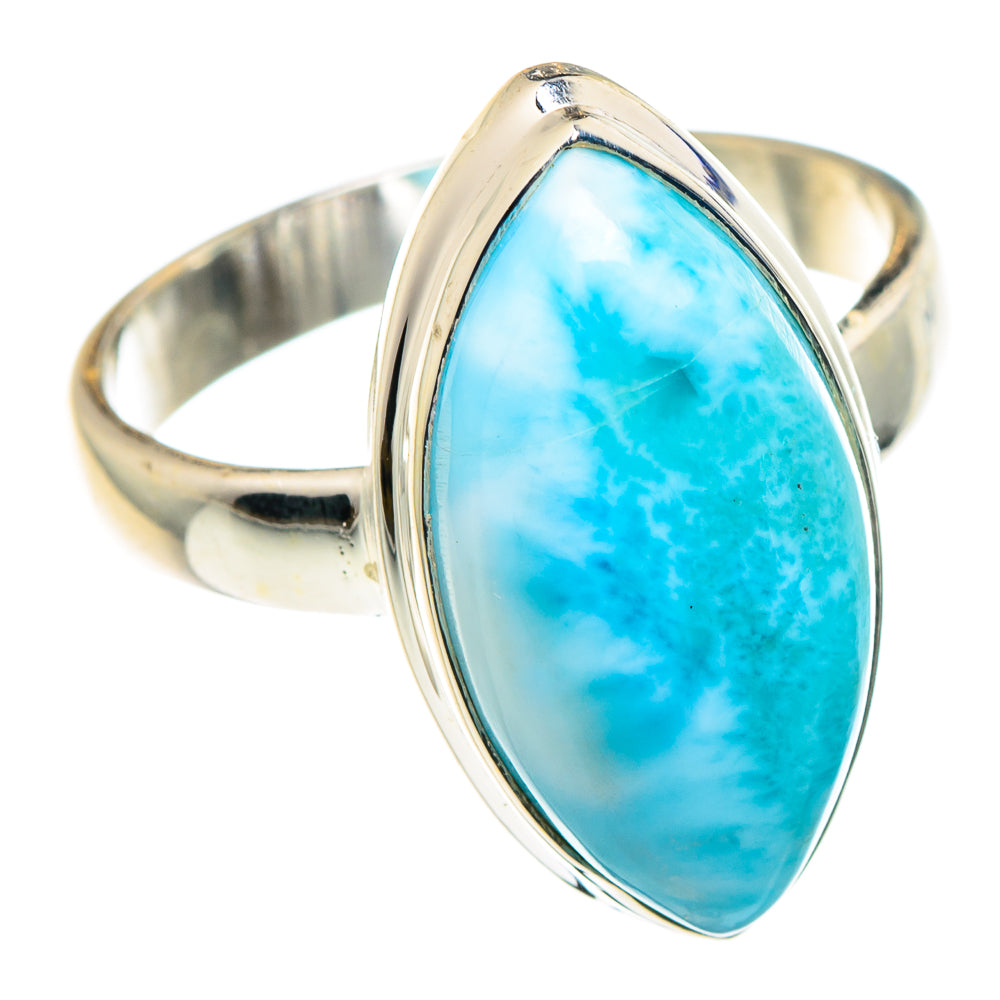Larimar Rings handcrafted by Anasilvercos - RING88925