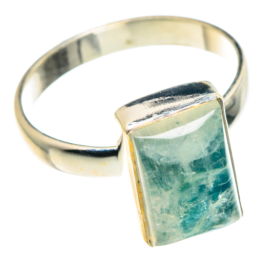 Green Moonstone Rings handcrafted by Anasilvercos - RING88931