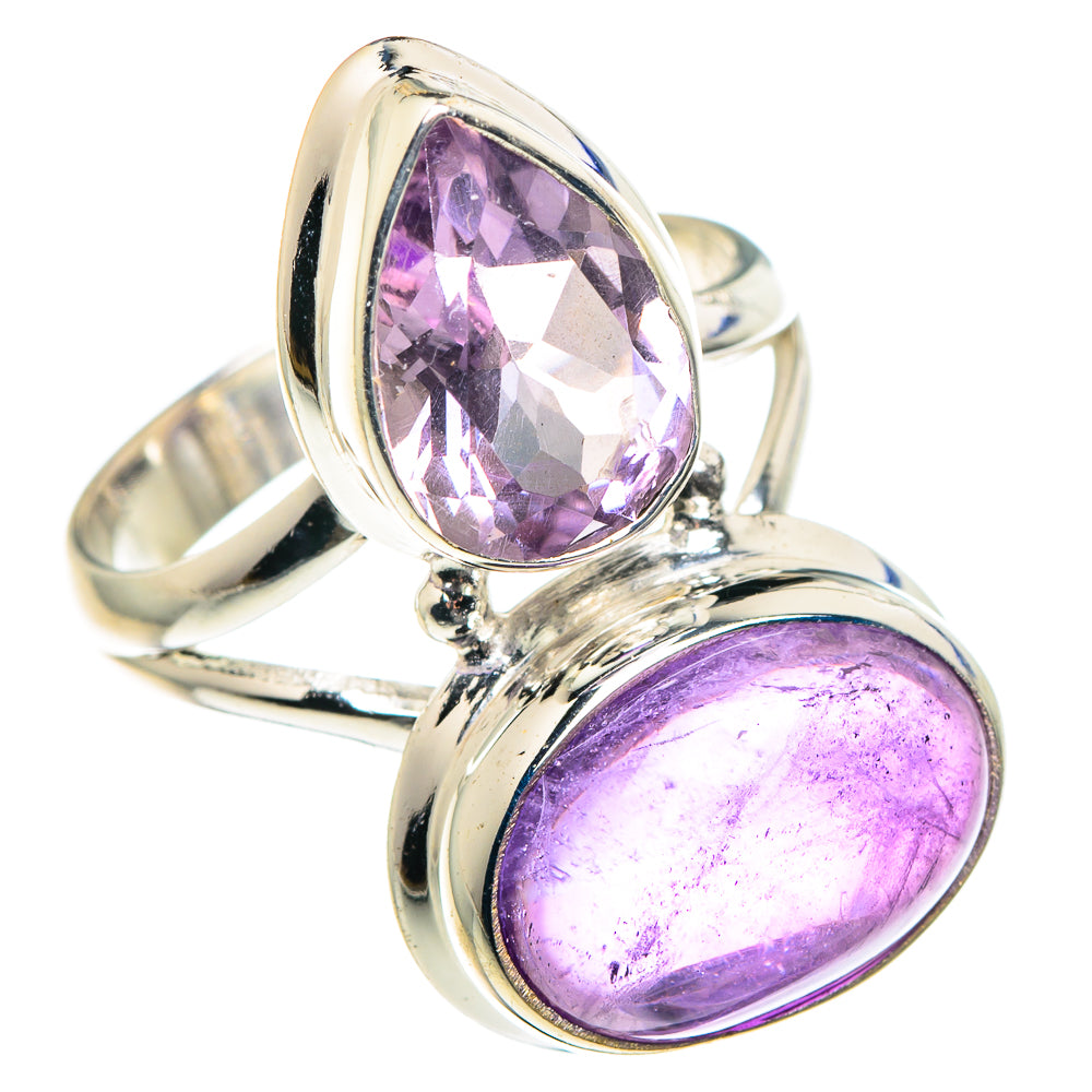 Amethyst Rings handcrafted by Anasilvercos - RING88941