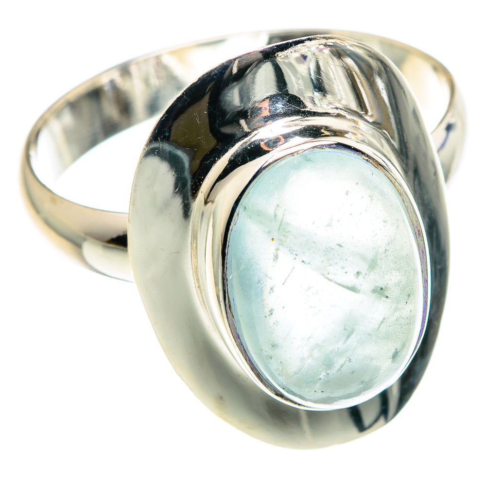 Aquamarine Rings handcrafted by Anasilvercos - RING88955