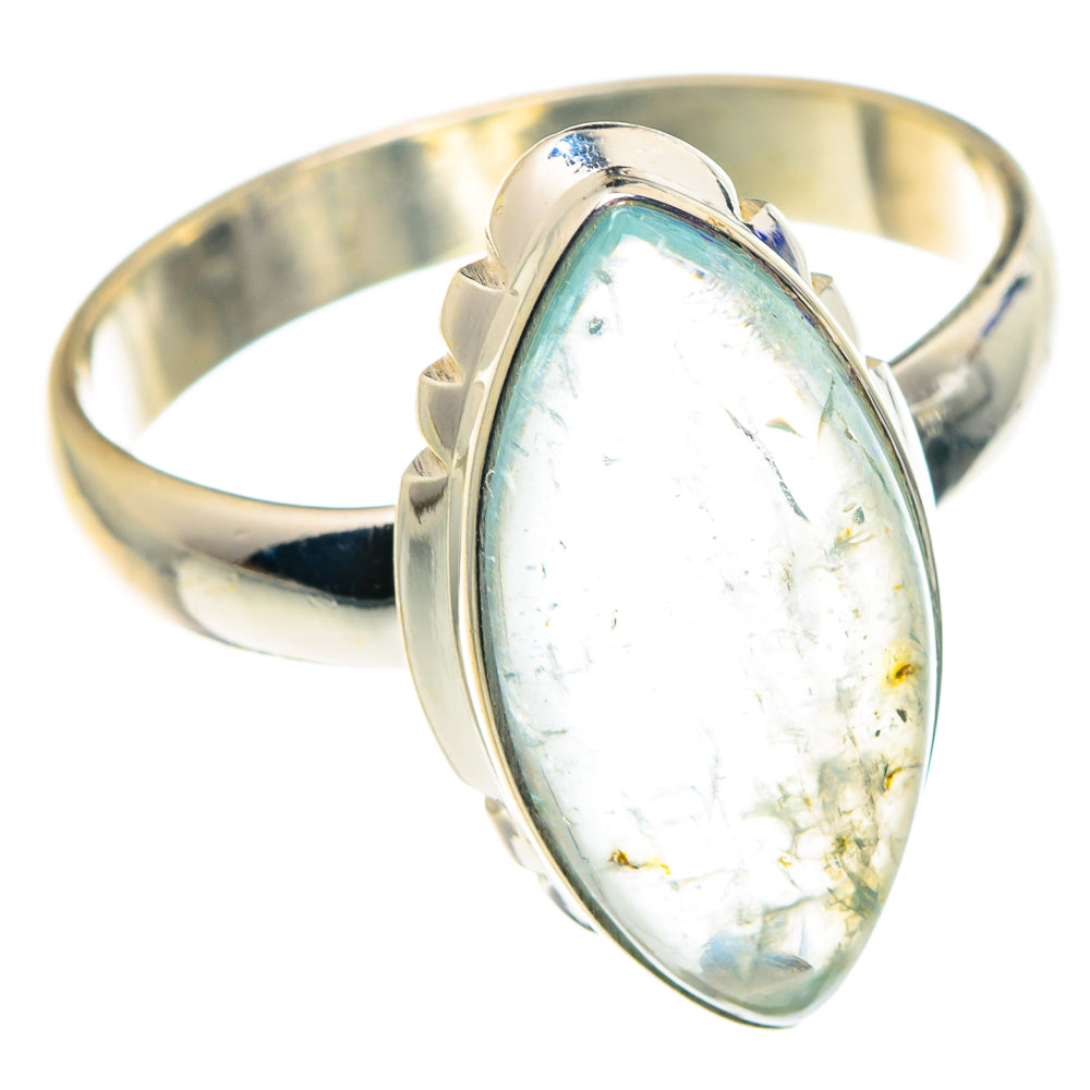 Aquamarine Rings handcrafted by Anasilvercos - RING88959