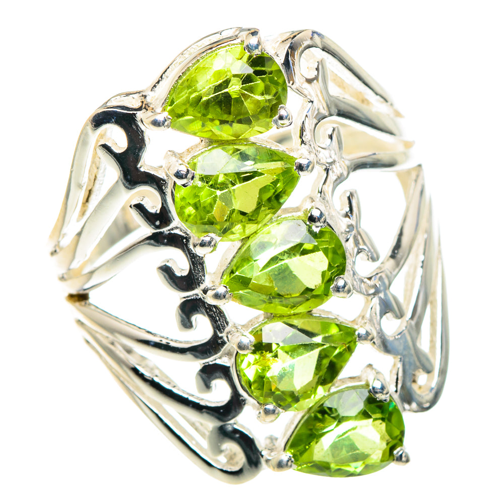 Peridot Rings handcrafted by Anasilvercos - RING88962