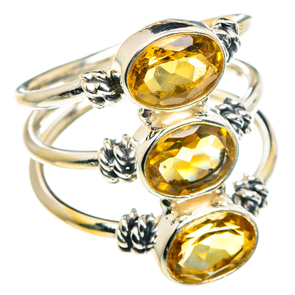 Citrine Rings handcrafted by Anasilvercos - RING88966