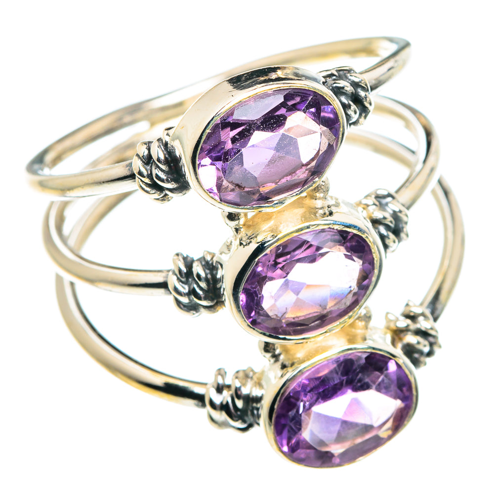 Amethyst Rings handcrafted by Anasilvercos - RING88974