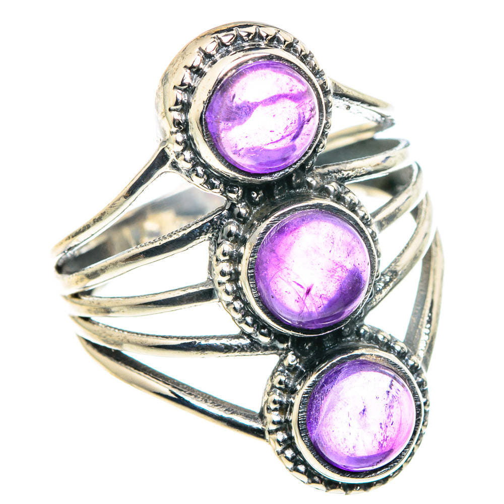 Amethyst Rings handcrafted by Anasilvercos - RING88975
