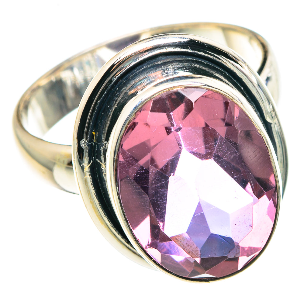 Color Change Alexandrite (Lab.) Rings handcrafted by Anasilvercos - RING88999