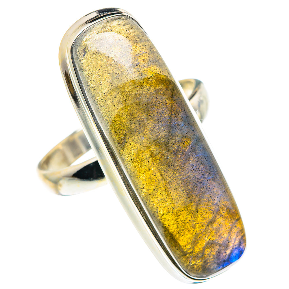 Labradorite Rings handcrafted by Anasilvercos - RING89005