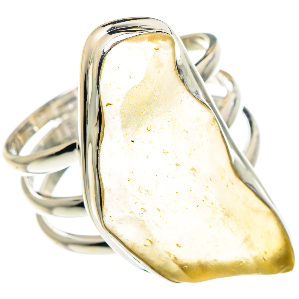 Libyan Glass Rings handcrafted by Anasilvercos - RING89022 - Photo 2