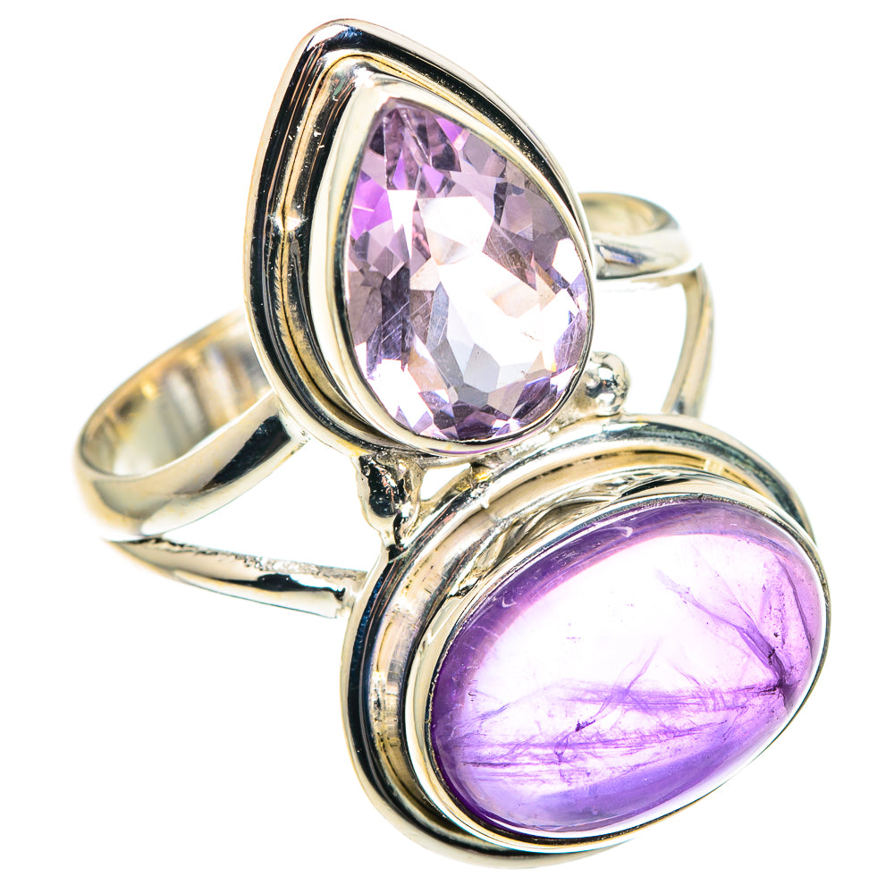 Amethyst Rings handcrafted by Anasilvercos - RING89027