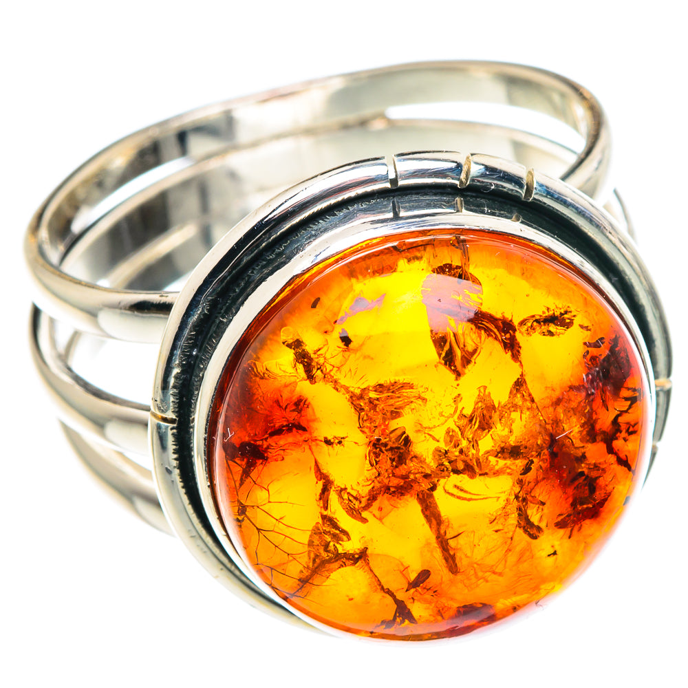 Baltic Amber Rings handcrafted by Anasilvercos - RING89079