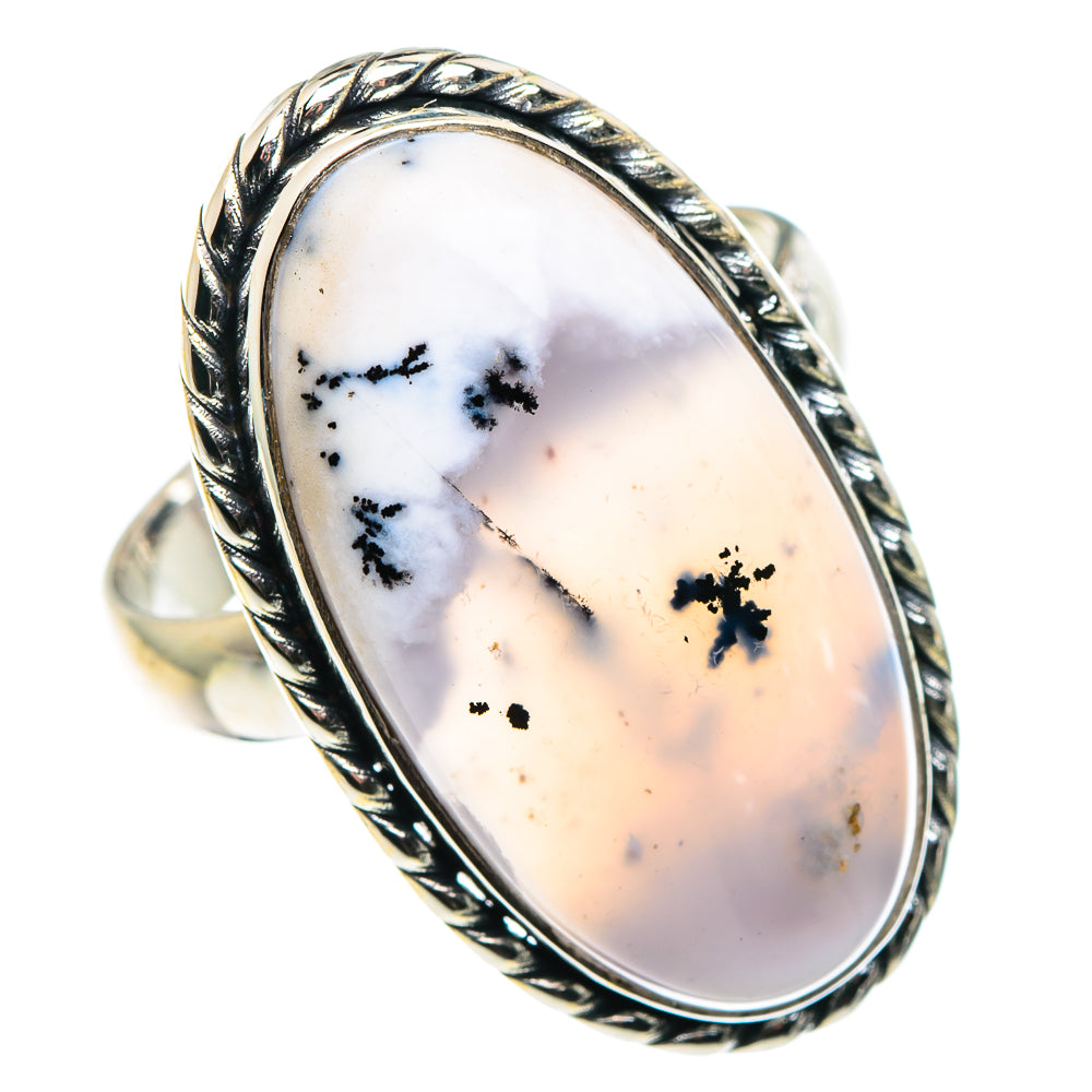 Dendritic Opal Rings handcrafted by Anasilvercos - RING89094