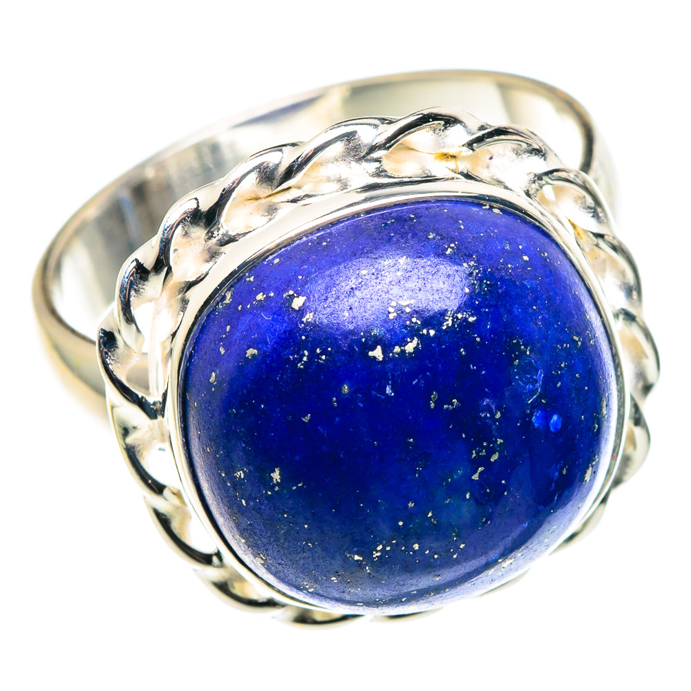 Lapis Lazuli Rings handcrafted by Anasilvercos - RING89105