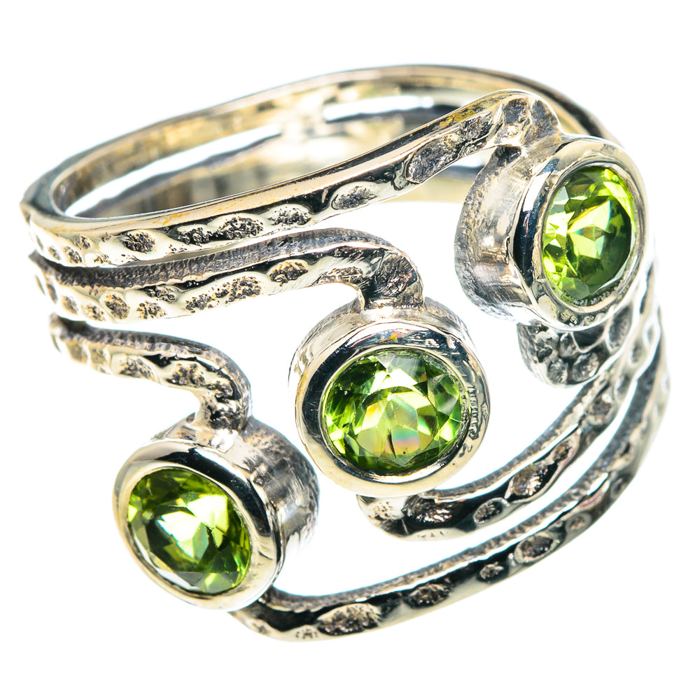 Peridot Rings handcrafted by Anasilvercos - RING89110