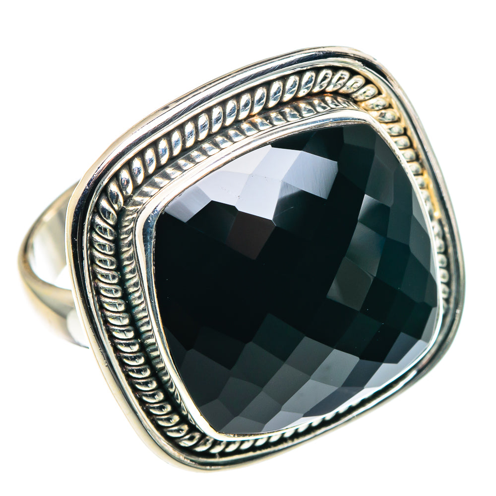 Black Onyx Rings handcrafted by Anasilvercos - RING89130