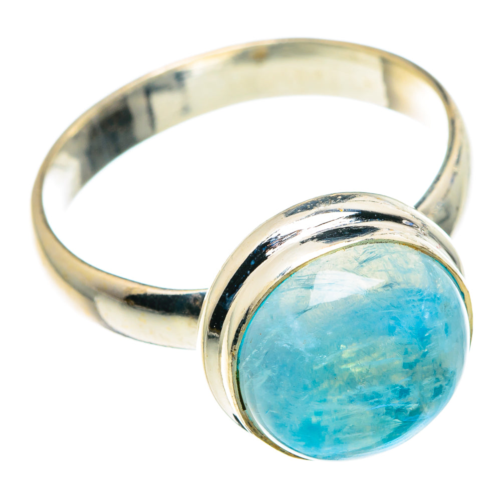 Rainbow Moonstone Rings handcrafted by Anasilvercos - RING89147