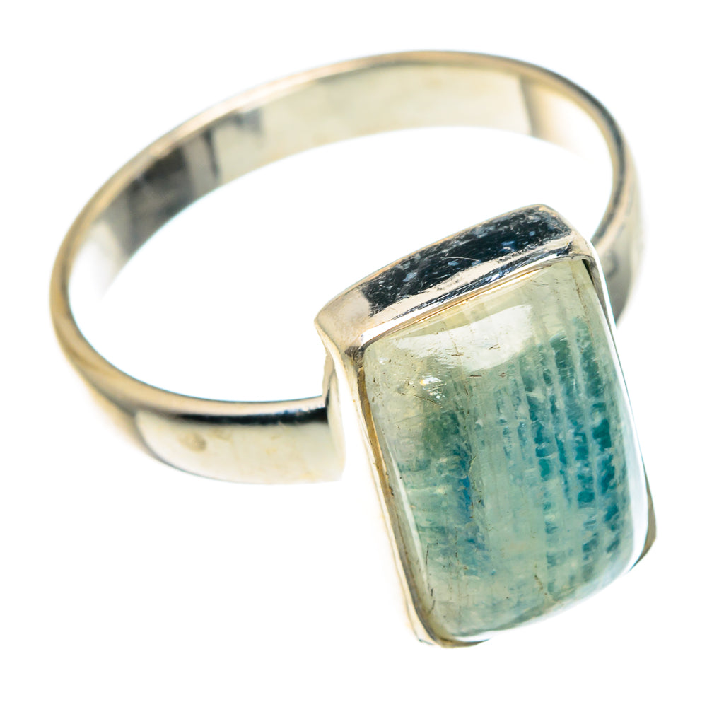 Rainbow Moonstone Rings handcrafted by Anasilvercos - RING89148