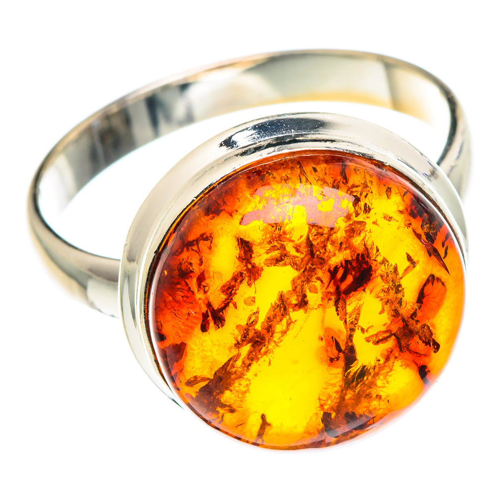 Baltic Amber Rings handcrafted by Anasilvercos - RING89151