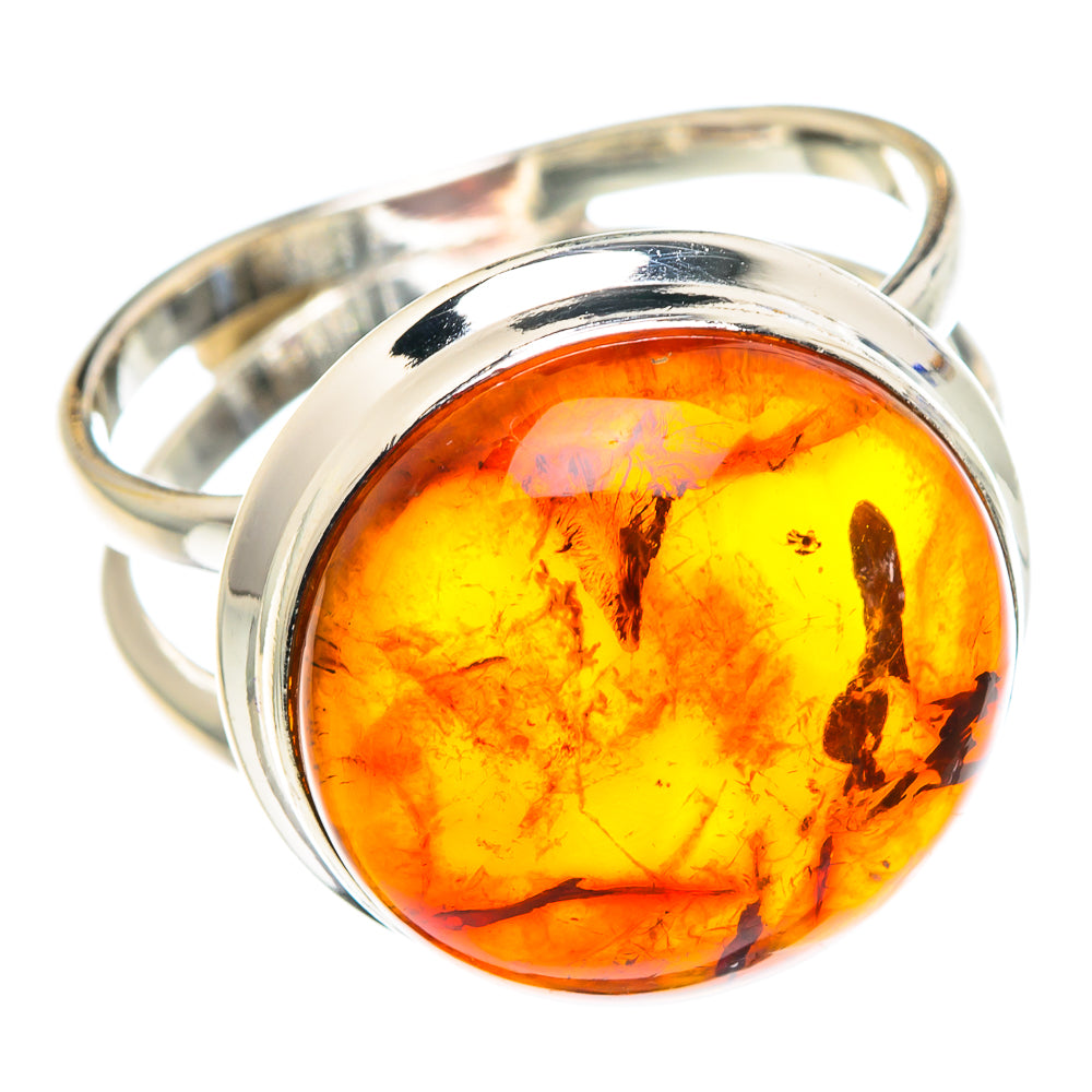 Baltic Amber Rings handcrafted by Anasilvercos - RING89152