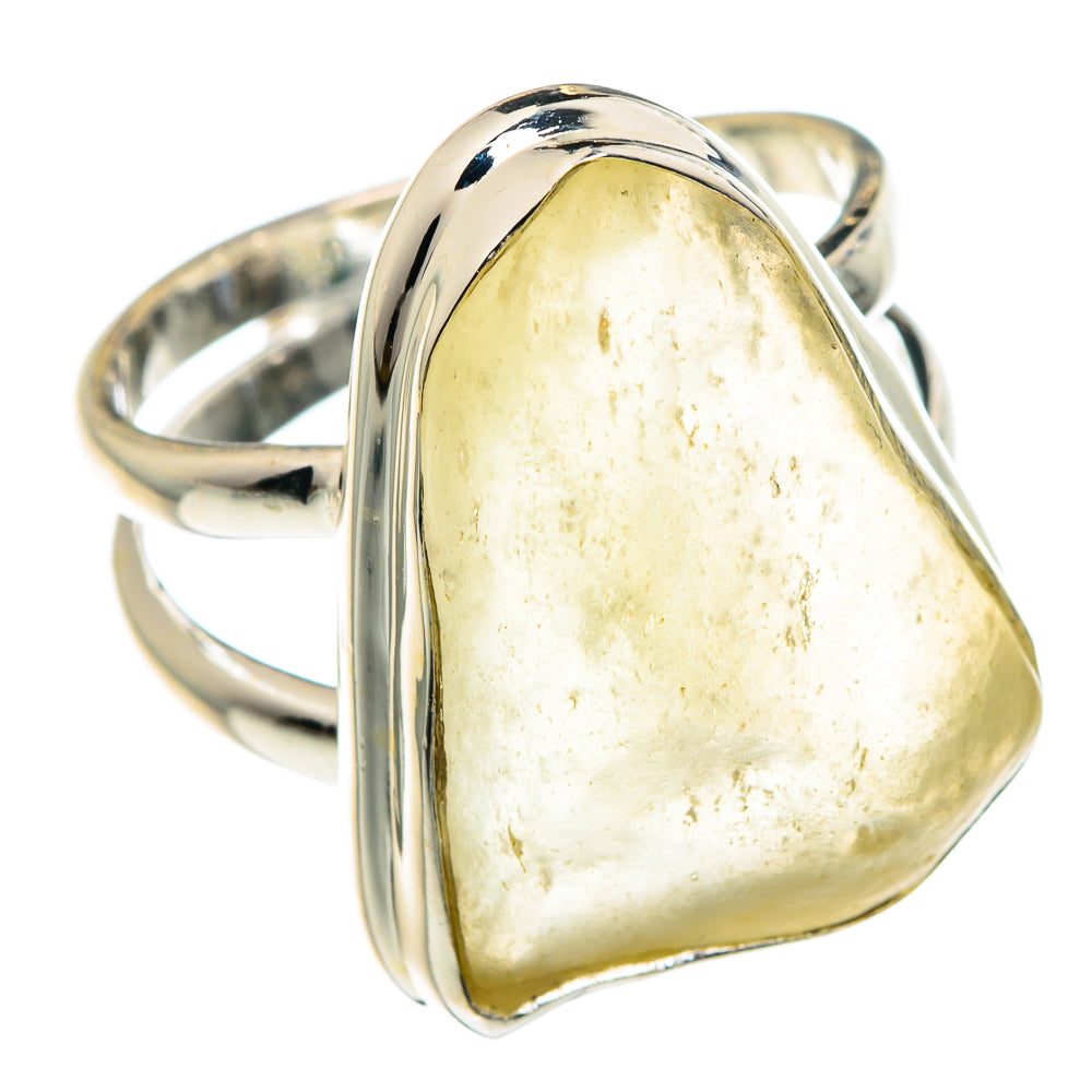 Libyan Glass Rings handcrafted by Anasilvercos - RING89154
