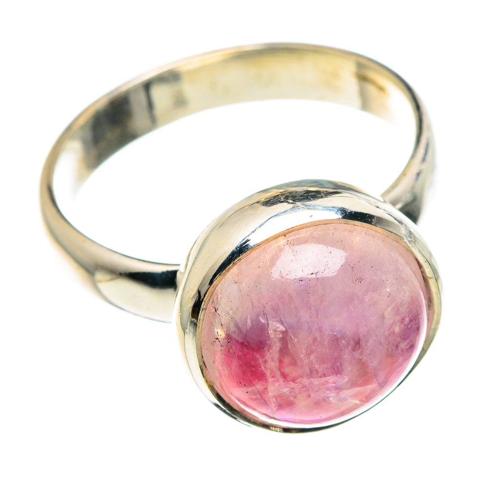 Pink Moonstone Rings handcrafted by Anasilvercos - RING89157