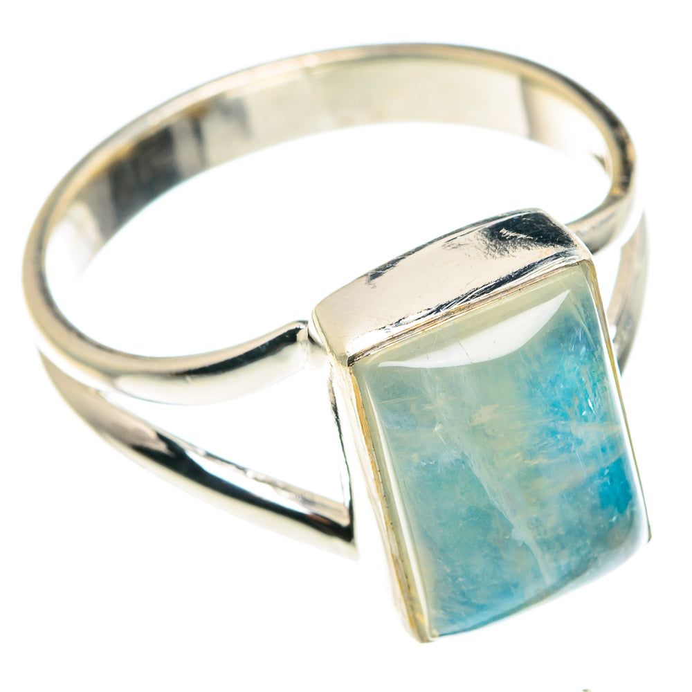 Rainbow Moonstone Rings handcrafted by Anasilvercos - RING89180