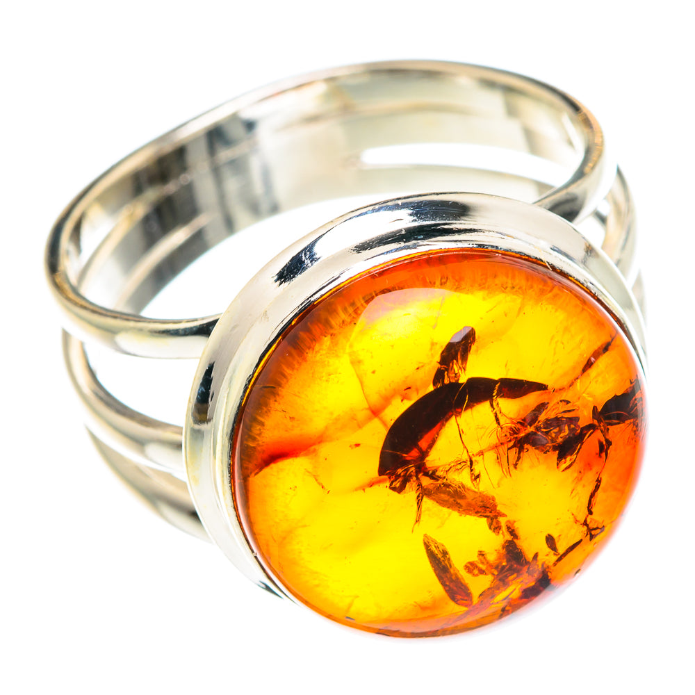 Baltic Amber Rings handcrafted by Anasilvercos - RING89182