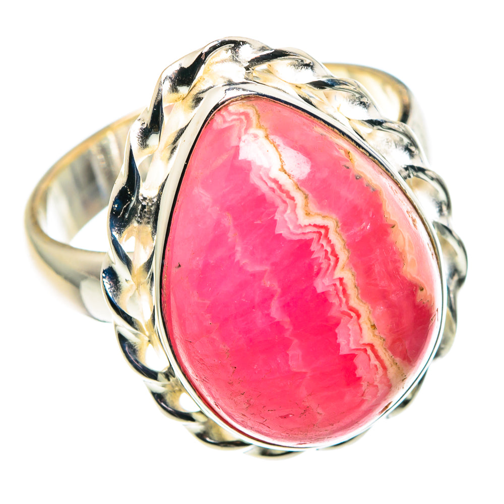 Rhodochrosite Rings handcrafted by Anasilvercos - RING89186