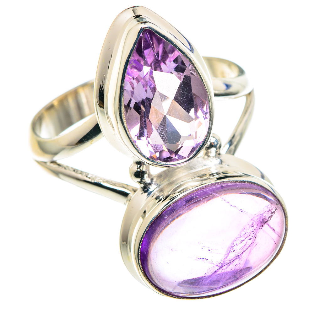 Amethyst Rings handcrafted by Anasilvercos - RING89190