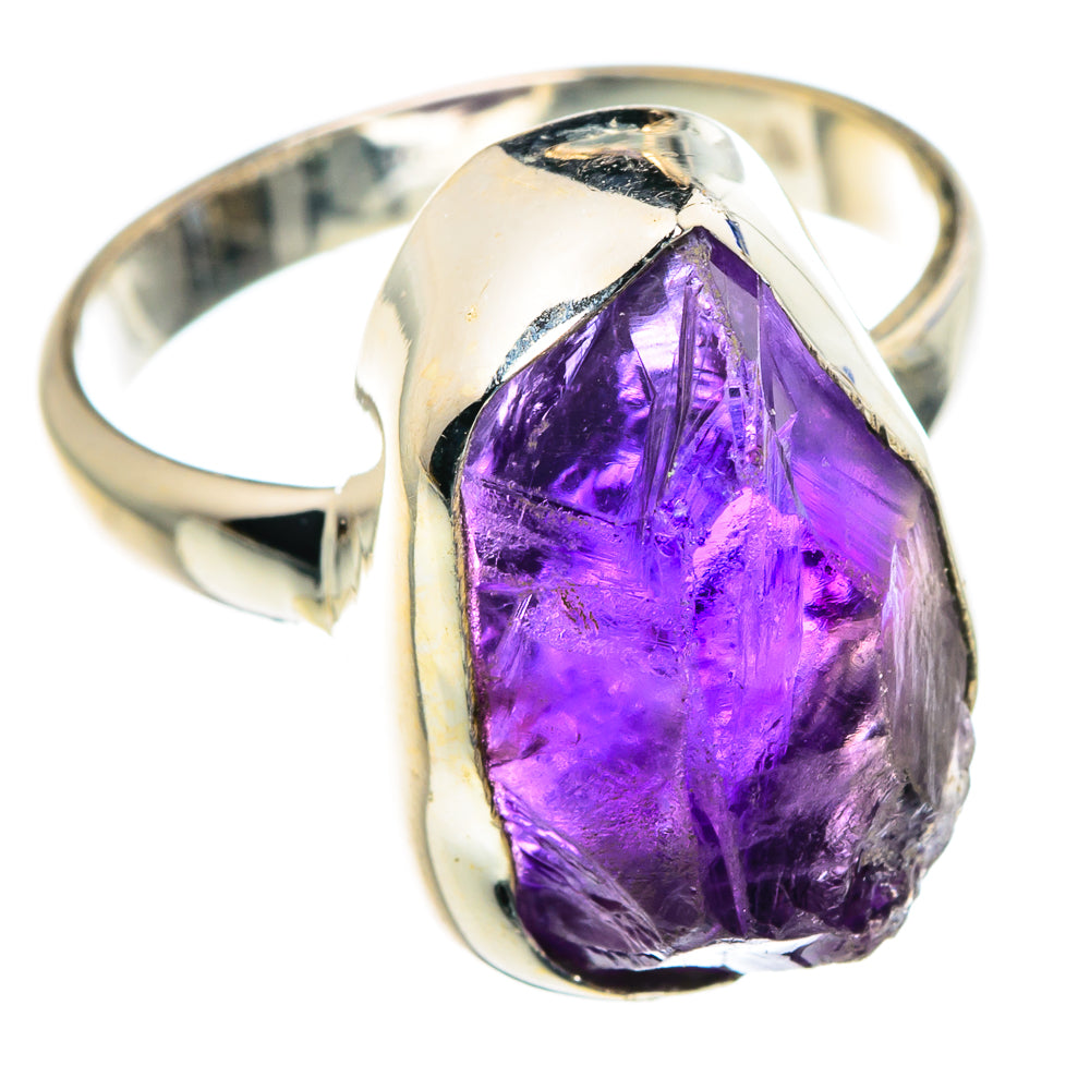 Amethyst Rings handcrafted by Anasilvercos - RING89191 - Photo 2
