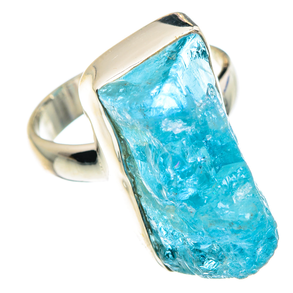 Aquamarine Rings handcrafted by Anasilvercos - RING89200